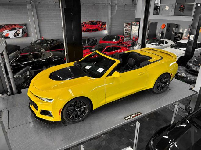 Chevrolet Camaro ZL1 Cabriolet Jaune Vif de 2018