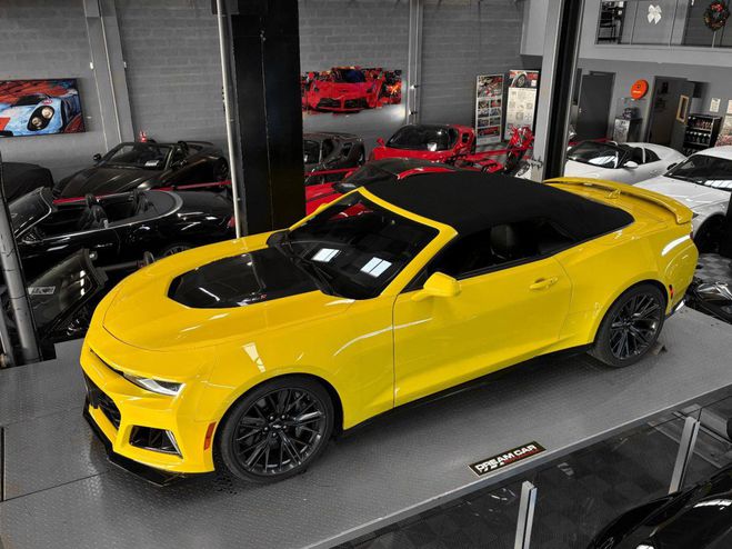 Chevrolet Camaro ZL1 Cabriolet Jaune Vif de 2018