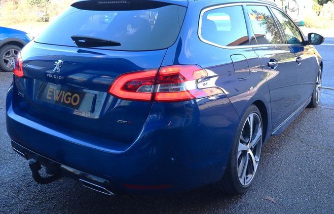 Peugeot 308 SW generation-ii 2.0 bluehdi 180 gt eat  Bleu de 2017