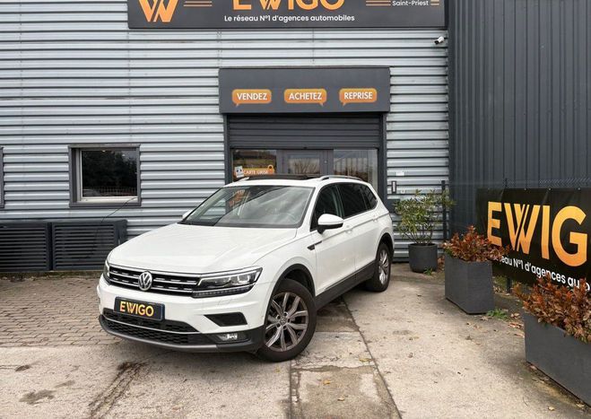 Volkswagen Tiguan allspace 2.0 tdi 150ch carat 4motion toi Blanc de 2018