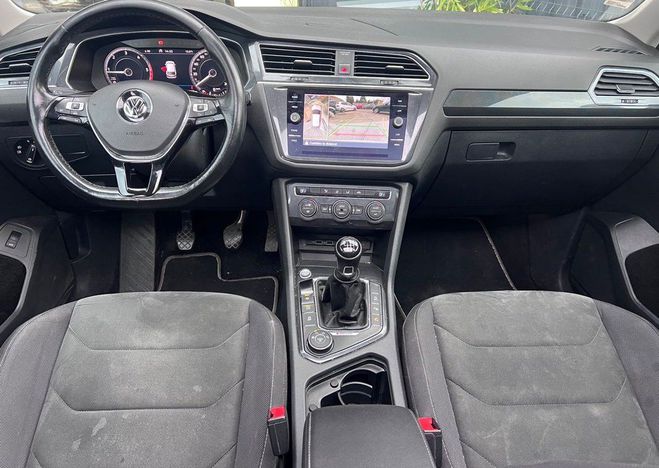 Volkswagen Tiguan allspace 2.0 tdi 150ch carat 4motion toi Blanc de 2018