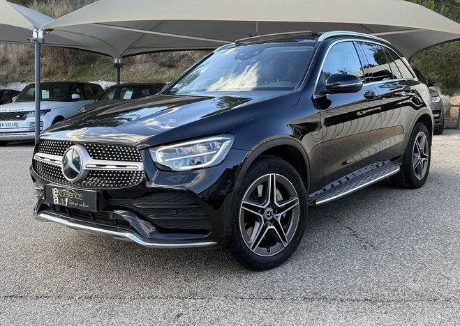 Mercedes GLC Classe 300 DE 194 122CH AMG LINE 4MATIC  Noir de 2020