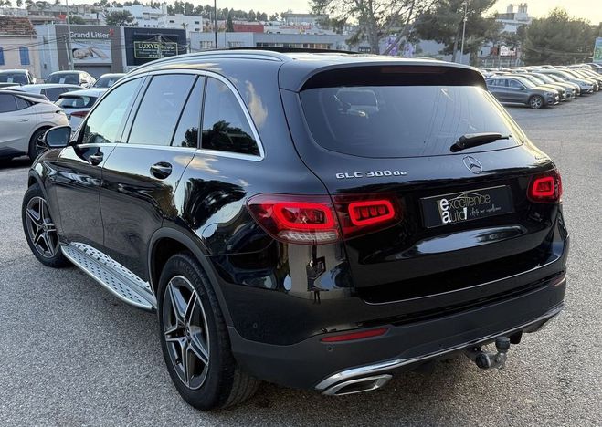 Mercedes GLC Classe 300 DE 194 122CH AMG LINE 4MATIC  Noir de 2020