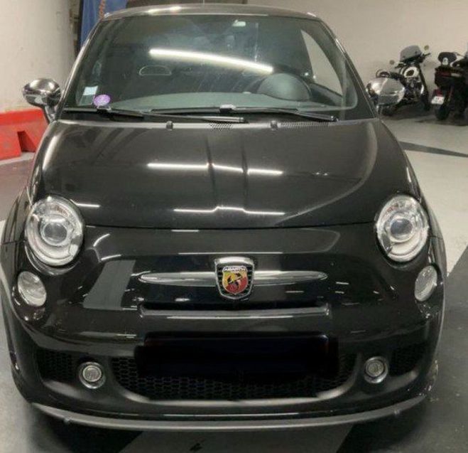 Abarth 500 1.4 TURBO T-JET 135CH Noir de 2012