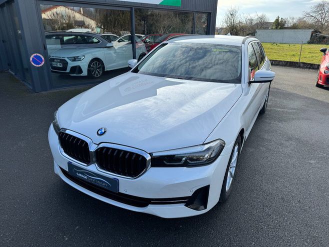 BMW Serie 5 Touring 520da xDrive Lounge BVA8 Blanc de 2022