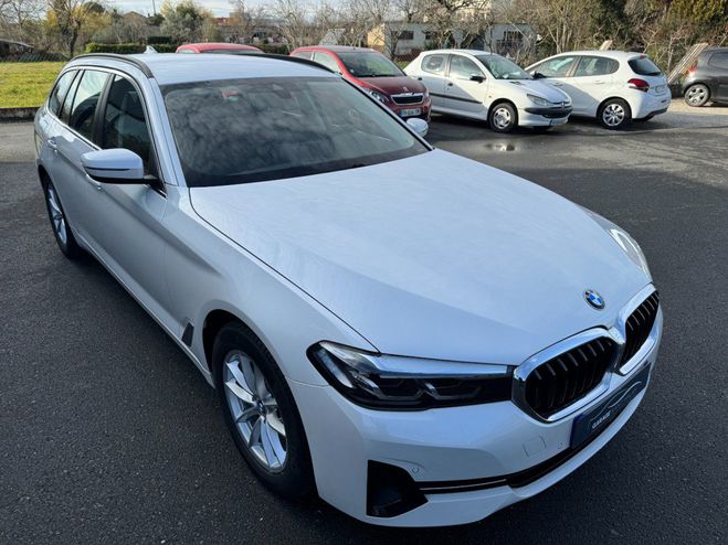 BMW Serie 5 Touring 520da xDrive Lounge BVA8 Blanc de 2022