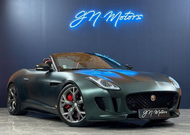 Jaguar F-Type v8 suralimente 495 s cabriolet carnet co Vert de 2013
