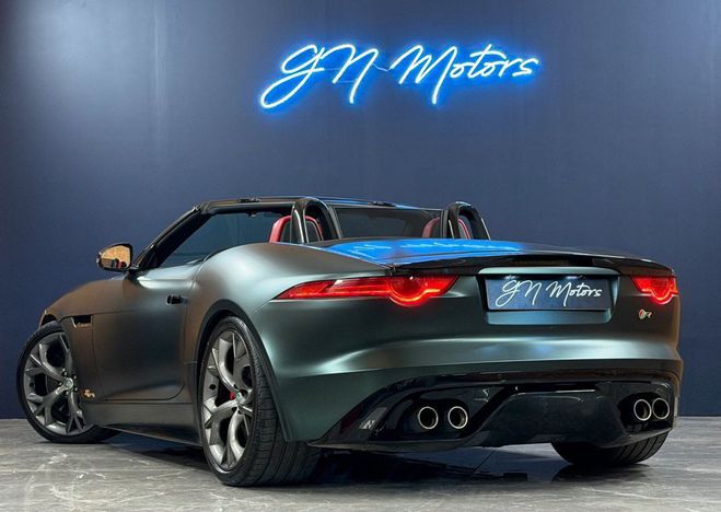 Jaguar F-Type v8 suralimente 495 s cabriolet carnet co Vert de 2013