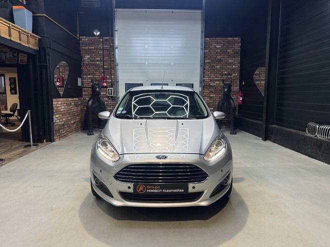 Ford Fiesta 1.0 EcoBoost 100 Titanium Powershift A Gris de 2017