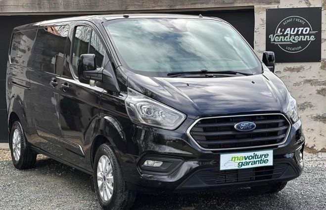 Ford Custom TRANSIT Cabine Approfondie L2H1 2.0 EcoB Noir de 2022