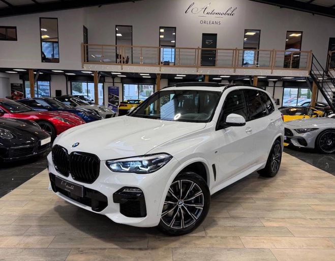 BMW X5 (G05) XDRIVE25D 231 M Sport BVA8 Options Blanc de 2020