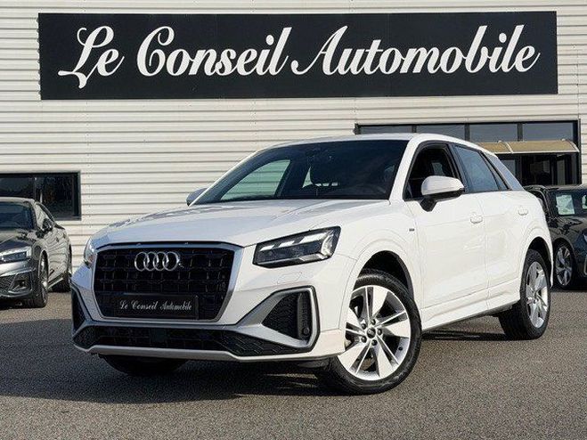 Audi Q2 35 TFSI 150CH S LINE S TRONIC 7 1ER MAIN Blanc de 2022