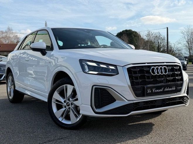 Audi Q2 35 TFSI 150CH S LINE S TRONIC 7 1ER MAIN Blanc de 2022