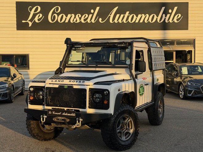 Land rover Defender HT 90 2.4 TD S Blanc de 2007