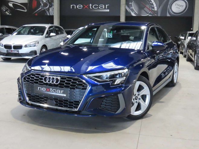 Audi A3 35TFSi Sedan SLine STronic LED-CUIR-NAVI Bleu M�tallis� de 