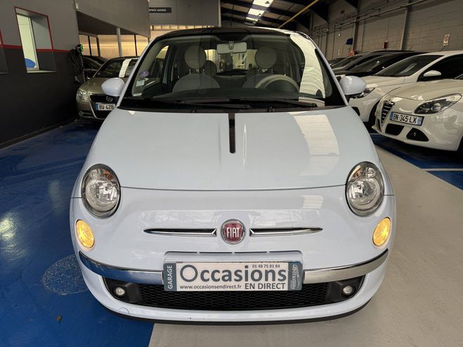 Fiat 500 1.2 8v 69ch S&S Lounge Dualogic BLEU C de 2009
