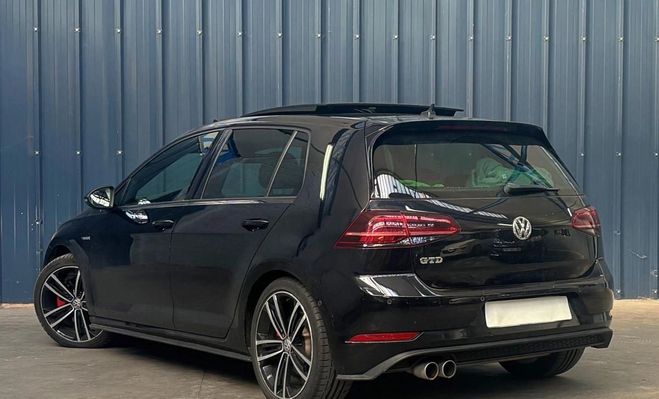 Volkswagen Golf 2.0 TDI 180 GTD DSG7 Garantie 1 An Toit  Noir de 2017