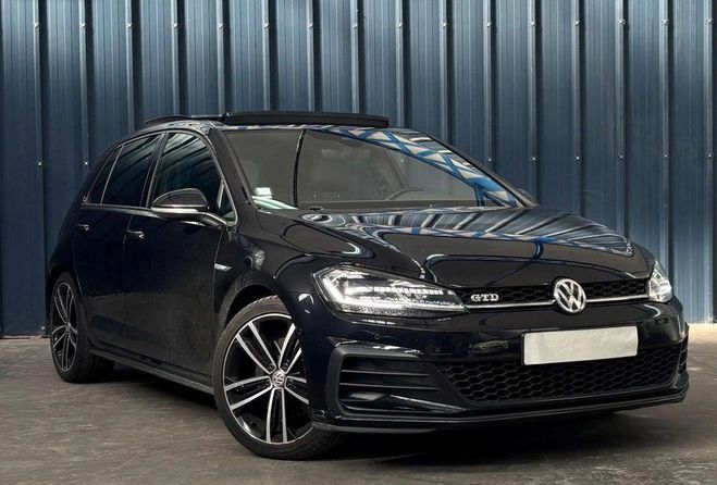 Volkswagen Golf 2.0 TDI 180 GTD DSG7 Garantie 1 An Toit  Noir de 2017