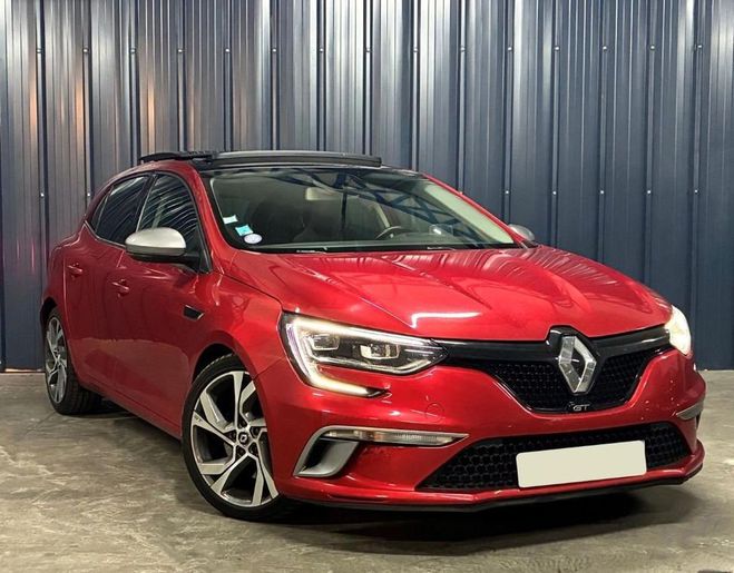 Renault Megane 4 GT 1.6 205ch 4Control EDC Garantie 1 a Rouge de 2017