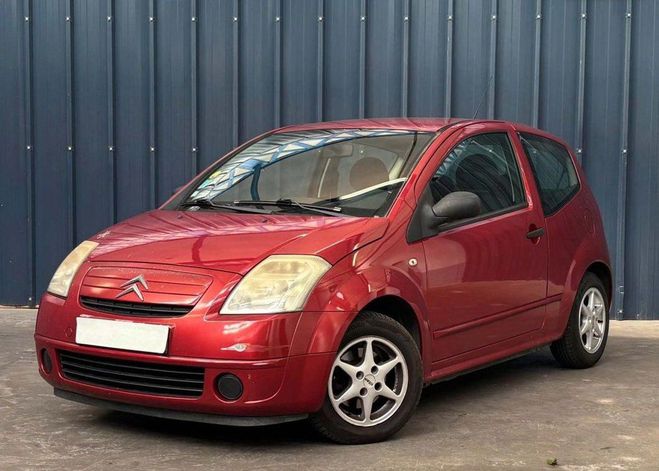 Citroen C2 1.4 75 furio Garantie 6 mois Suivi compl Rouge de 2007