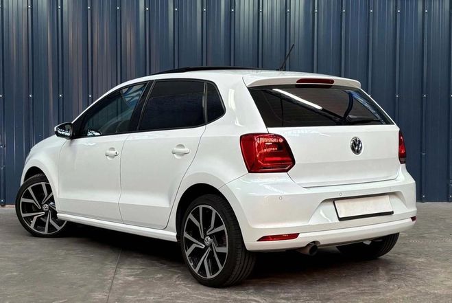 Volkswagen Polo 6r 1.4 TDI 90ch Garantie 1 An Toit ouvra Blanc de 2017