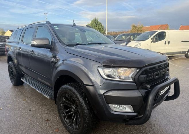 Ford Ranger 3.2 TDCI 200CH DOUBLE CABINE WILDTRAK BV Gris de 2016