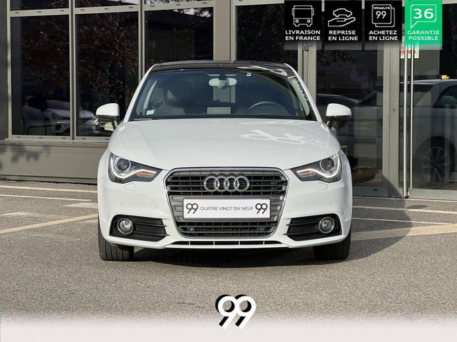 Audi A1 1.2 TFSI - 86 - Start/Stop Ambition Luxe BLANC GLACIER M�TALLIS�E de 2014