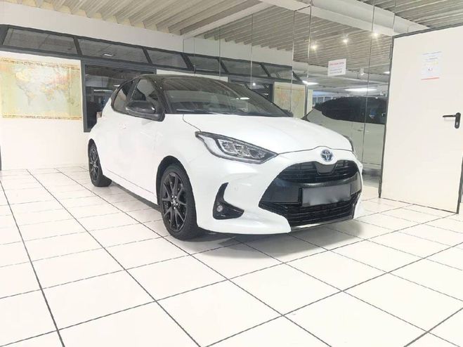 Toyota Yaris Hybrid Style Panorama Effet Perle Blanc Platine de 2022