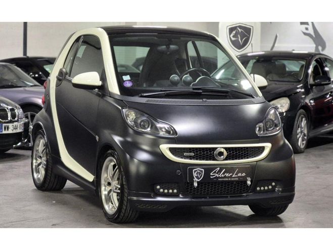 Smart Fortwo Coupe 1.0i - 102 - BRABUS / HISTORIQUE NOIR de 2015