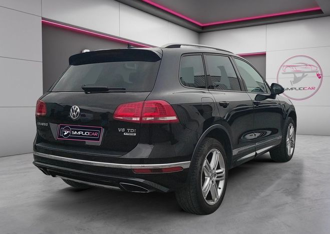 Volkswagen Touareg 3.0 V6 TDI 262 ch BMT Tiptronic 8 4Motio Noir de 2016