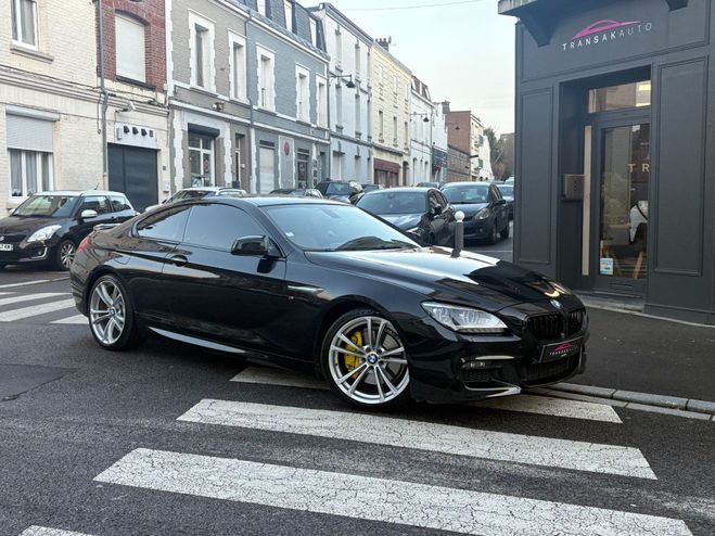 Cliquer pour voir la photo suivante BMW Serie 6 COUPE F13 640d 313ch Excellis A /GPS / P Noir de 2011