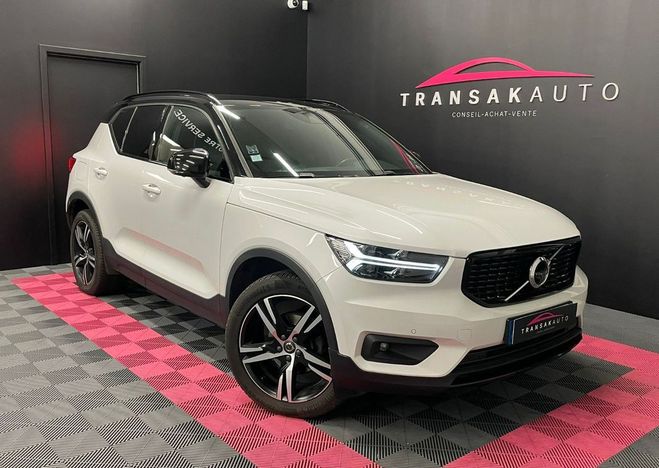 Cliquer pour voir la photo suivante Volvo XC40 D3 150 ch R-DESIGN SUIVI COMPLET Blanc de 2018