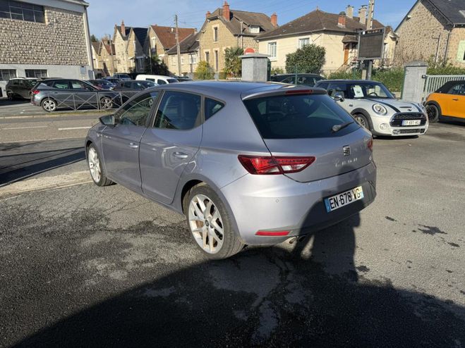Seat Leon 2.0 TDI CR - 150 S&S FR Gps + Clim Camer GRIS FONCE de 2017