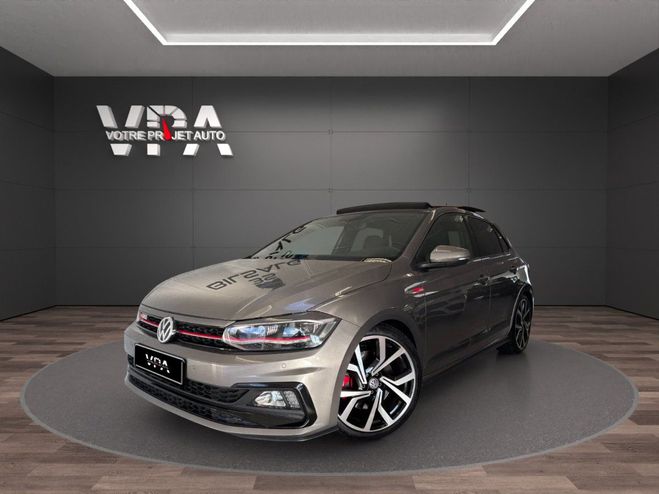 Volkswagen Polo GTI 2.0 TSI 200ch ? DSG Toit ouvrant LED Gris de 2019