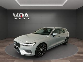  Voir d&eacute;tails -Volvo V60 T6 Recharge AWD - 398 ch - Cam�ras � HUD &agrave; Eysines (33)