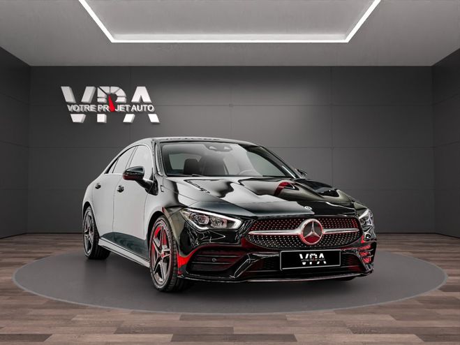 Mercedes Classe CLA Classe 180 136ch AMG Line Advanced Plus  Noir de 2021