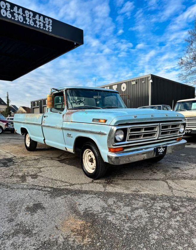 Ford F100 F singlecab 5.9 v8 360 ci magnifique pat  de 1971