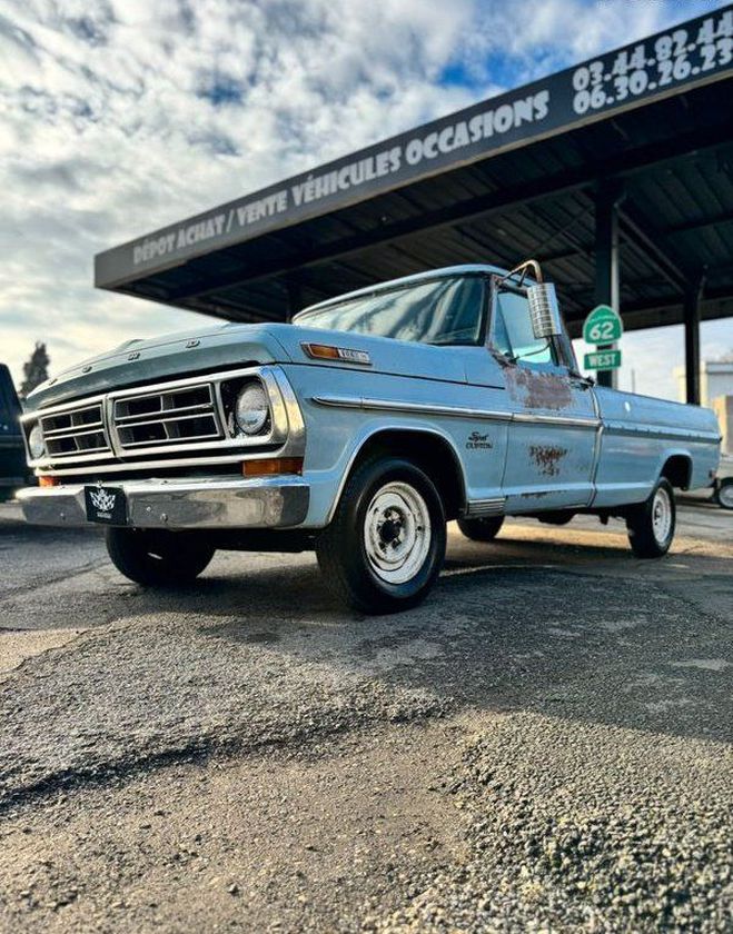 Ford F100 F singlecab 5.9 v8 360 ci magnifique pat  de 1971