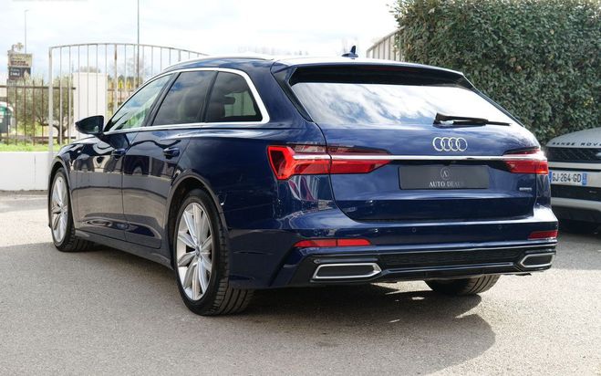 Audi A6 Avant v 45 tfsi 245 ch quattro s line tr Bleu de 2020