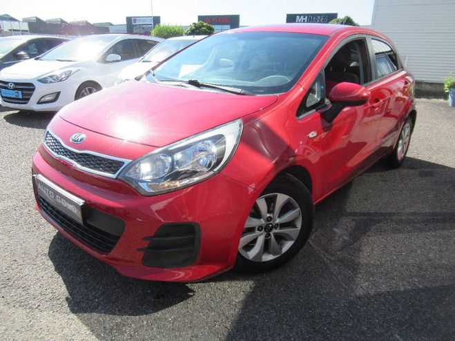 Kia Rio 1.2L 85 Active 5 Portes Rouge de 2016