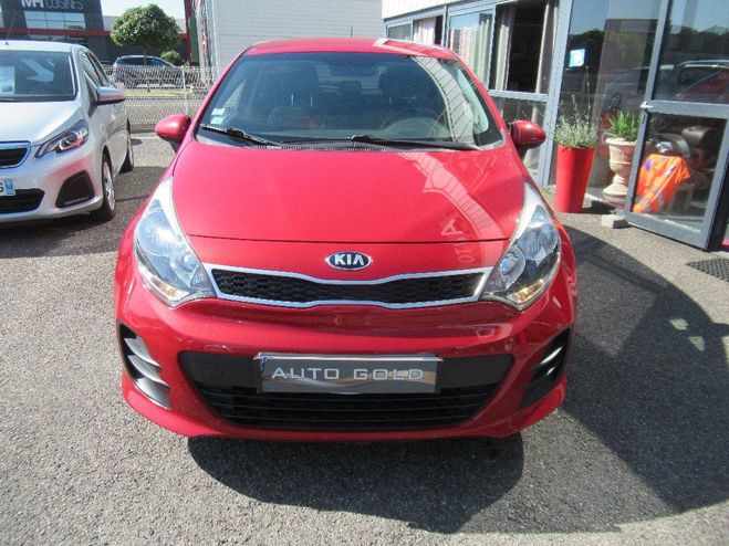 Kia Rio 1.2L 85 Active 5 Portes Rouge de 2016
