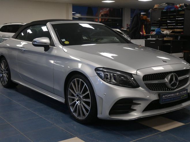 Mercedes Classe C CABRIOLET 220 d 9G-Tronic AMG Line Gris de 2020