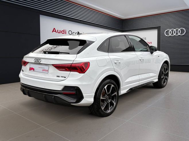 Audi Q3 Sportback 35 TFSI 150 ch S tronic 7 S Ed Blanc de 2021