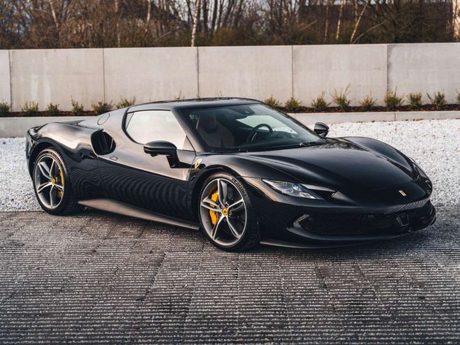 Ferrari 296 GTB NEW Nero Daytona P. Display Hea&Vent Sea Noir M�tallis� de 