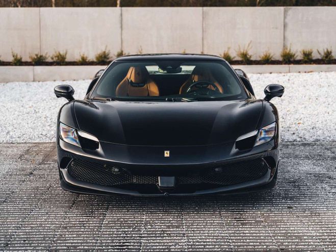 Ferrari 296 GTB NEW Nero Daytona P. Display Hea&Vent Sea Noir M�tallis� de 