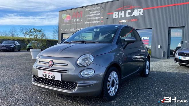 Fiat 500 1.2 70 ECO PACK LOUNGE Blanc de 2019