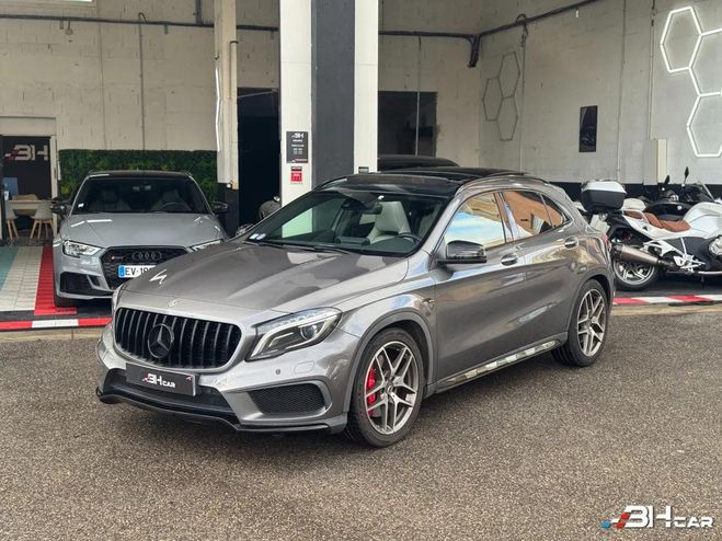 Mercedes Classe GLA Classe 45 AMG 2.0L 360cv 4MATIC SPEEDSHI Gris de 2014