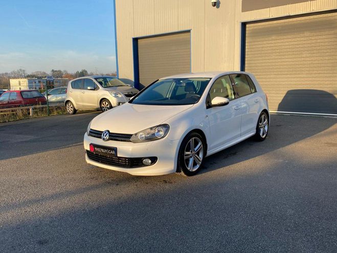 Volkswagen Golf 6 R-LINE VI 1.4 140ch TSI nombreuse fact BLANC de 2012