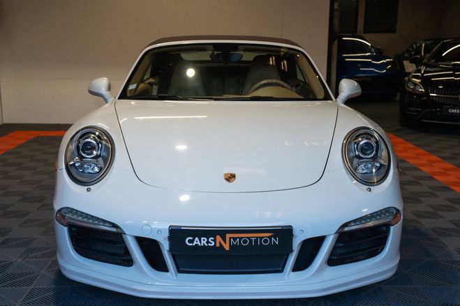 Porsche 911 type 991 Cabriolet Carrera 4S PDK - Hist BLANC de 2013