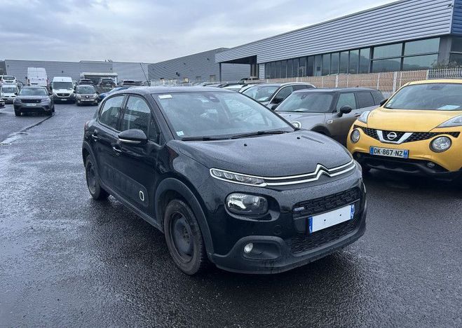 Citroen C3 PURETECH 82CH SHINE Noir de 2017